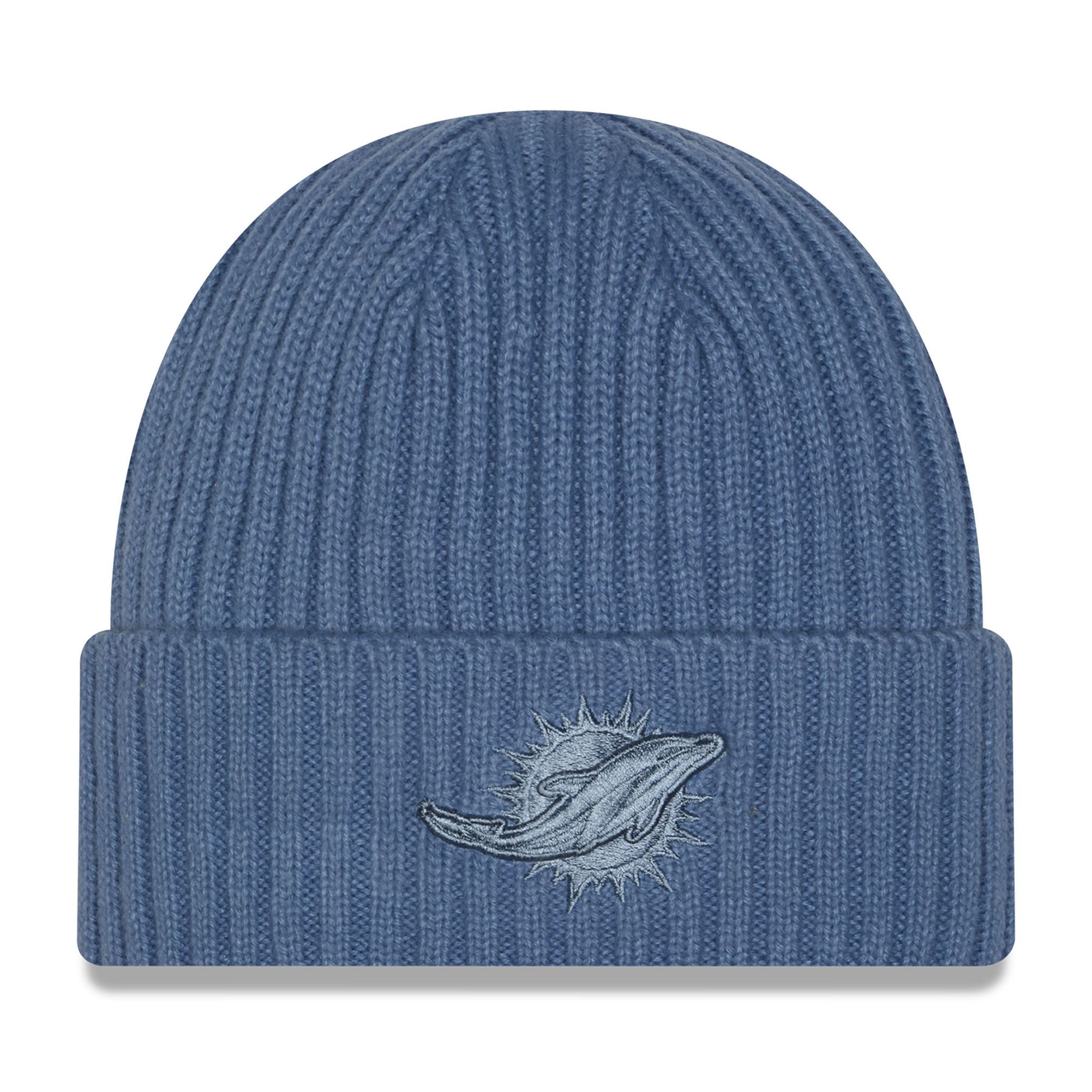 Girls New Era Blue Miami Dolphins Color Pack Cuffed Knit Hat