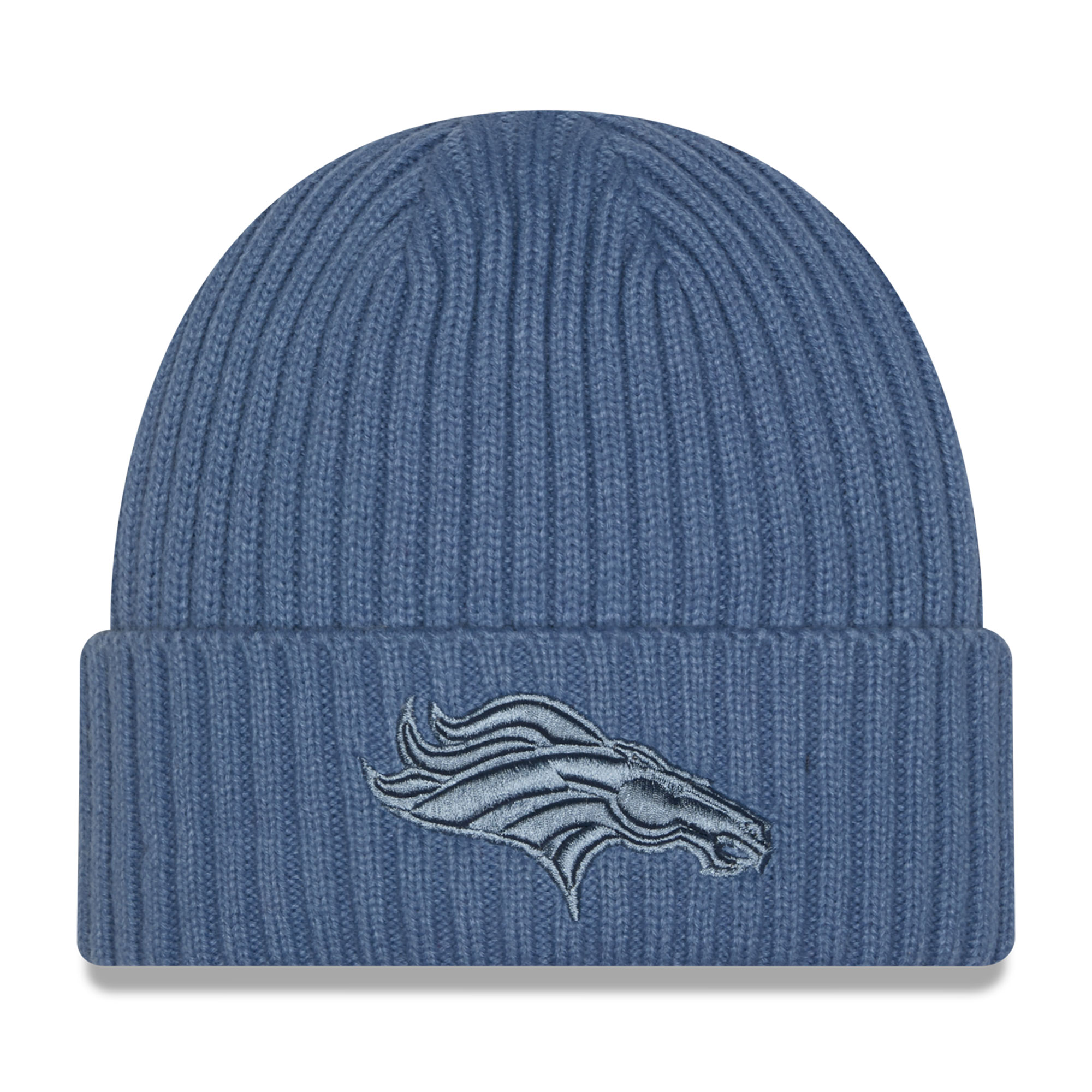 Girls New Era Blue Denver Broncos Color Pack Cuffed Knit Hat