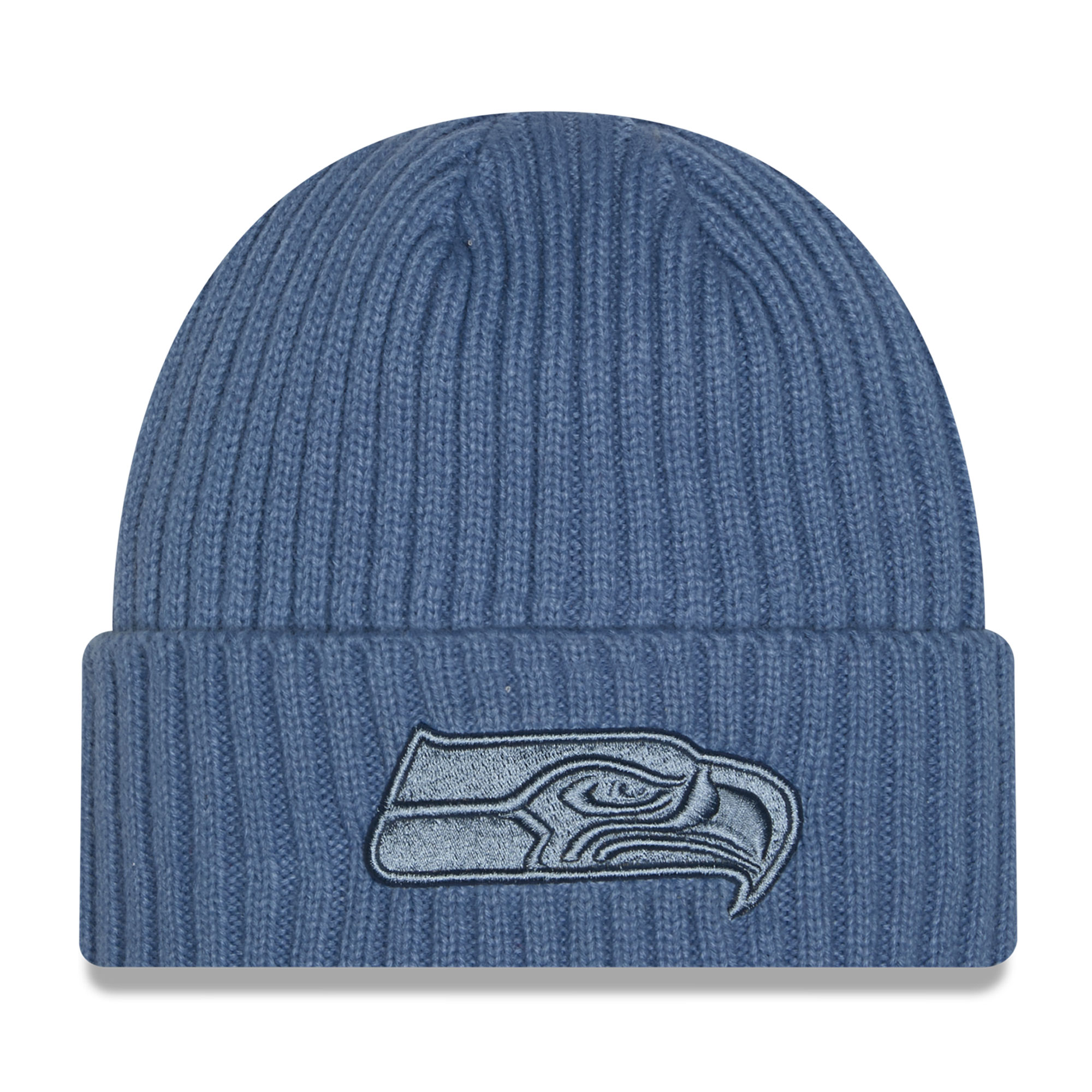 Girls New Era Blue Seattle Seahawks Color Pack Cuffed Knit Hat