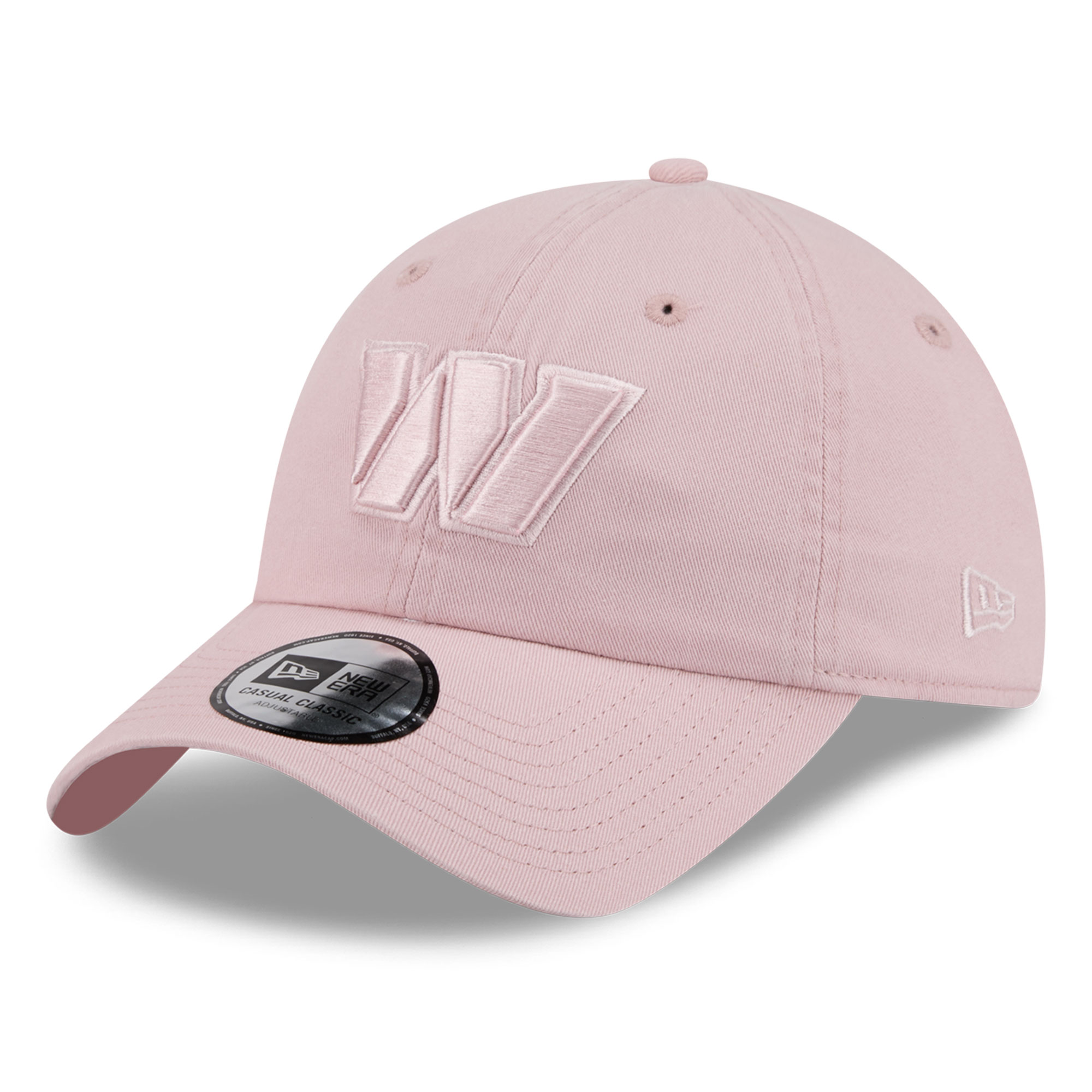 Women's New Era Pink Washington Commanders Casual Classic Adjustable Hat