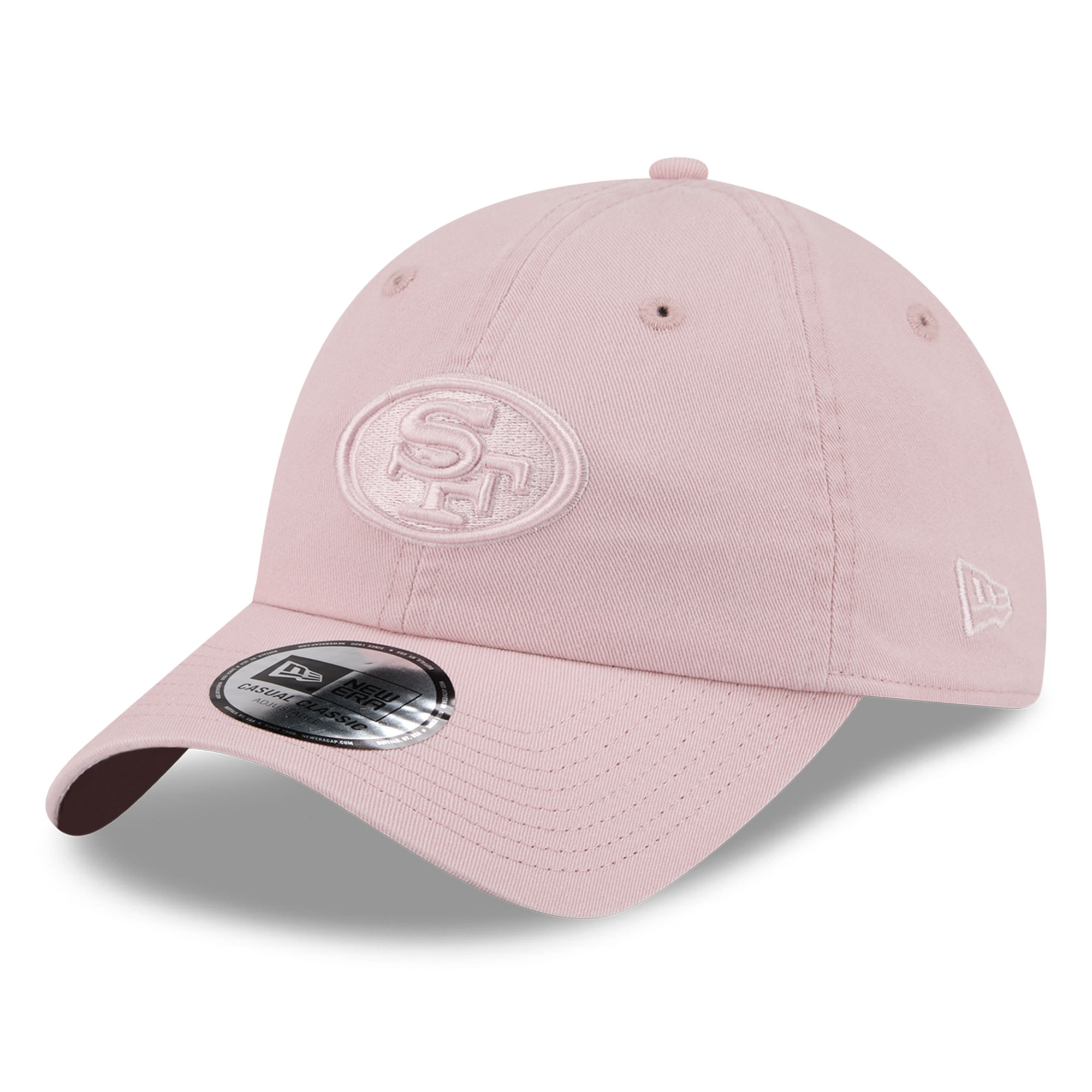 Women's New Era Light Pink San Francisco 49ers Casual Classic Adjustable Hat