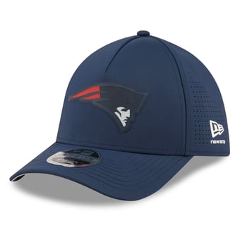 Men's New Era  Navy New England Patriots Tonal 39THIRTY A-Frame Flex Hat