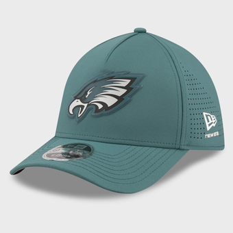 Men's New Era  Midnight Green Philadelphia Eagles Tonal 39THIRTY A-Frame Flex Hat