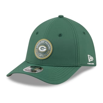Men's New Era Green Green Bay Packers 39THIRTY M-Crown Flex Hat