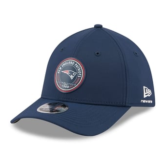 Men's New Era Navy New England Patriots 39THIRTY M-Crown Flex Hat