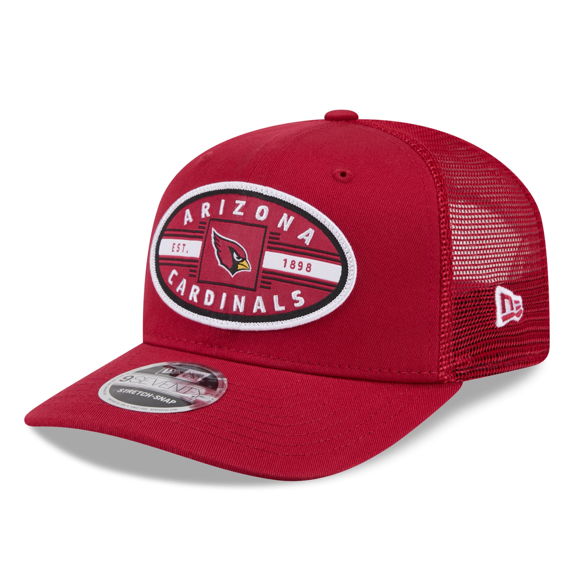 Men's New Era  Cardinal Arizona Cardinals Collegiate 9SEVENTY Adjustable Hat