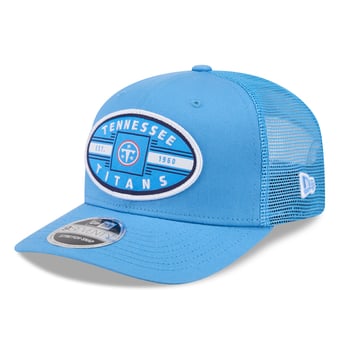 Men's New Era Light Blue Tennessee Titans Collegiate 9SEVENTY Trucker Hat