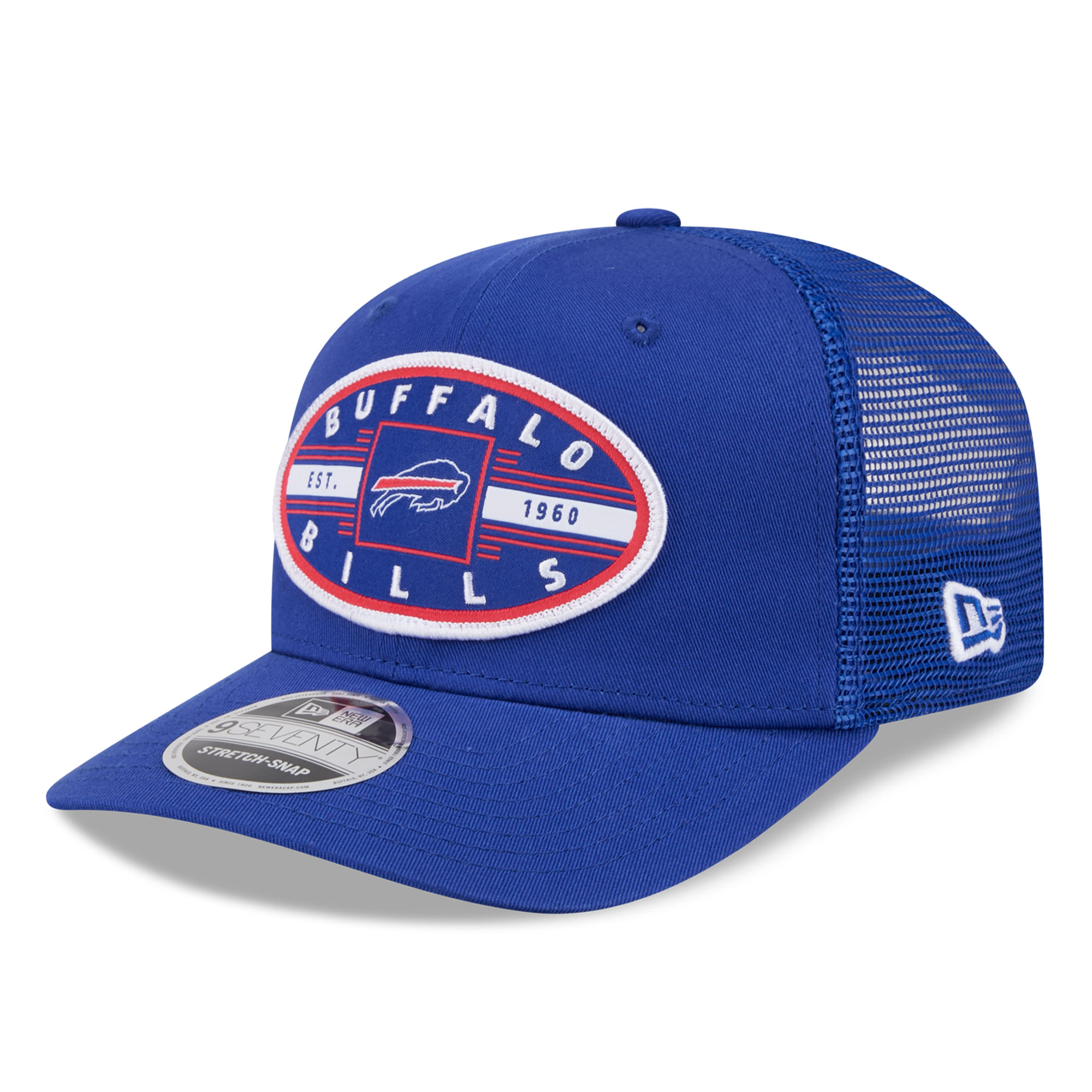 Men's New Era  Royal Buffalo Bills Collegiate 9SEVENTY Adjustable Hat