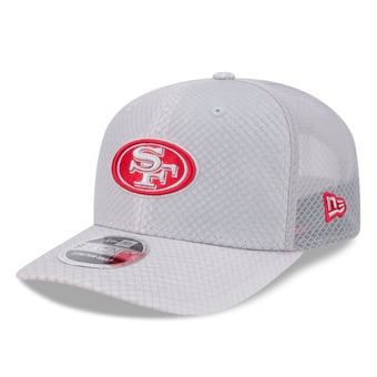 Men's New Era Gray San Francisco 49ers Jock 9SEVENTY Adjustable Hat