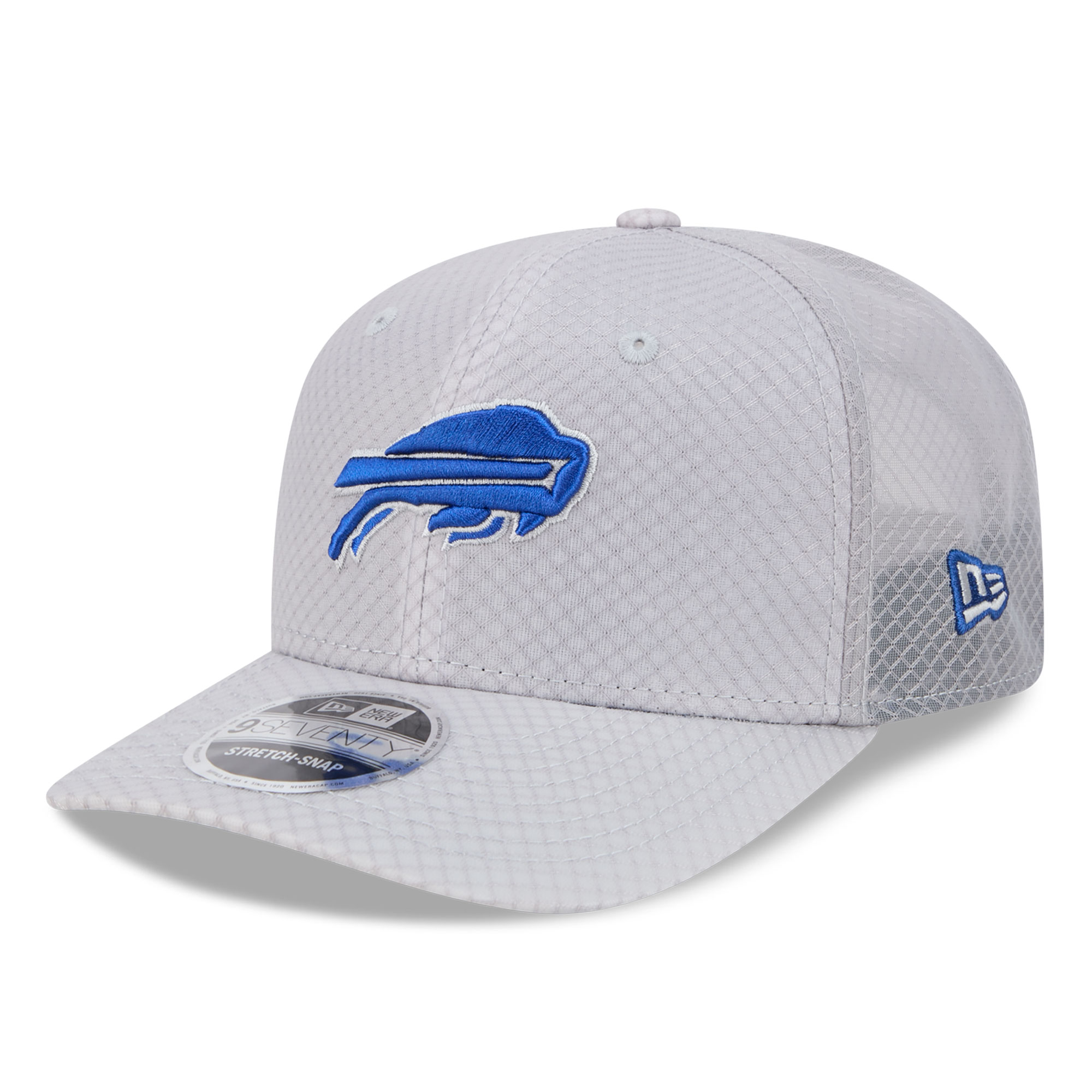New Era Men's Gray Buffalo Bills Jock 9SEVENTY Adjustable Hat - Gray