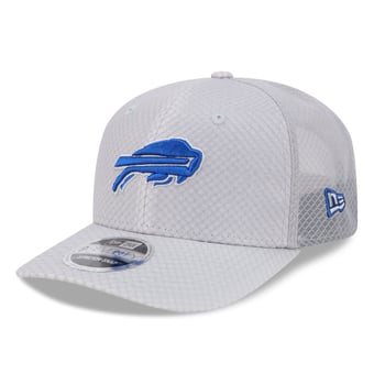 Men's New Era Gray Buffalo Bills Jock 9SEVENTY Adjustable Hat