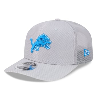 Men's New Era Gray Detroit Lions Jock 9SEVENTY Adjustable Hat