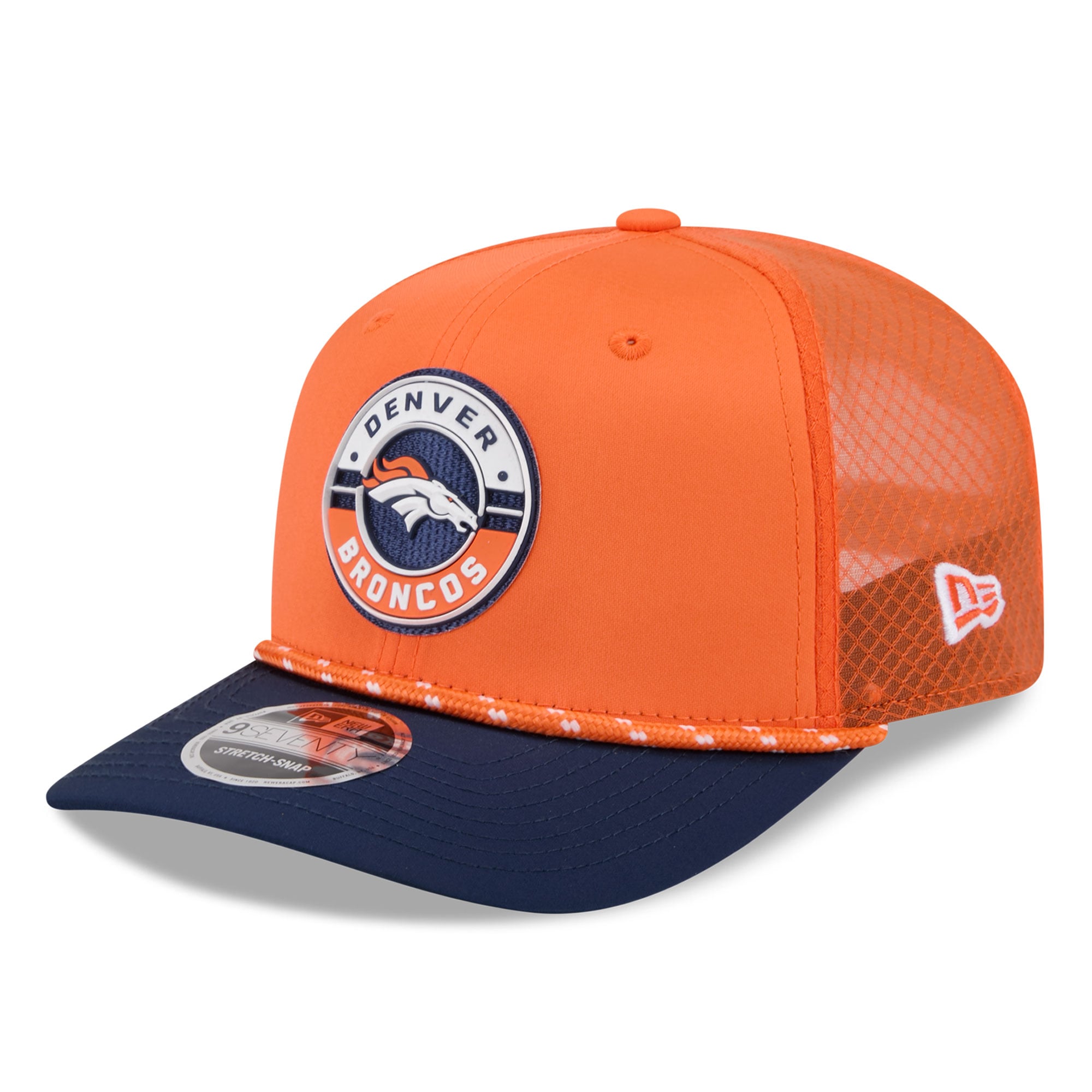 Men's New Era Orange Denver Broncos Game 9SEVENTY Adjustable Hat