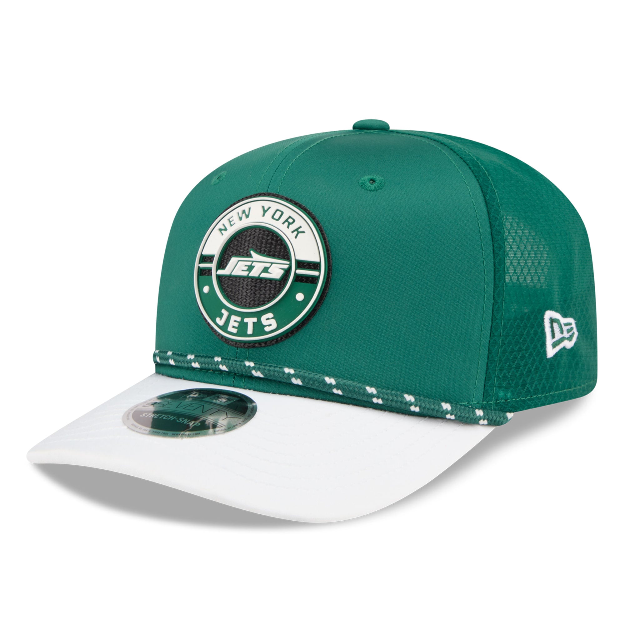 Men's New Era Green/White New York Jets Game 9SEVENTY Adjustable Hat