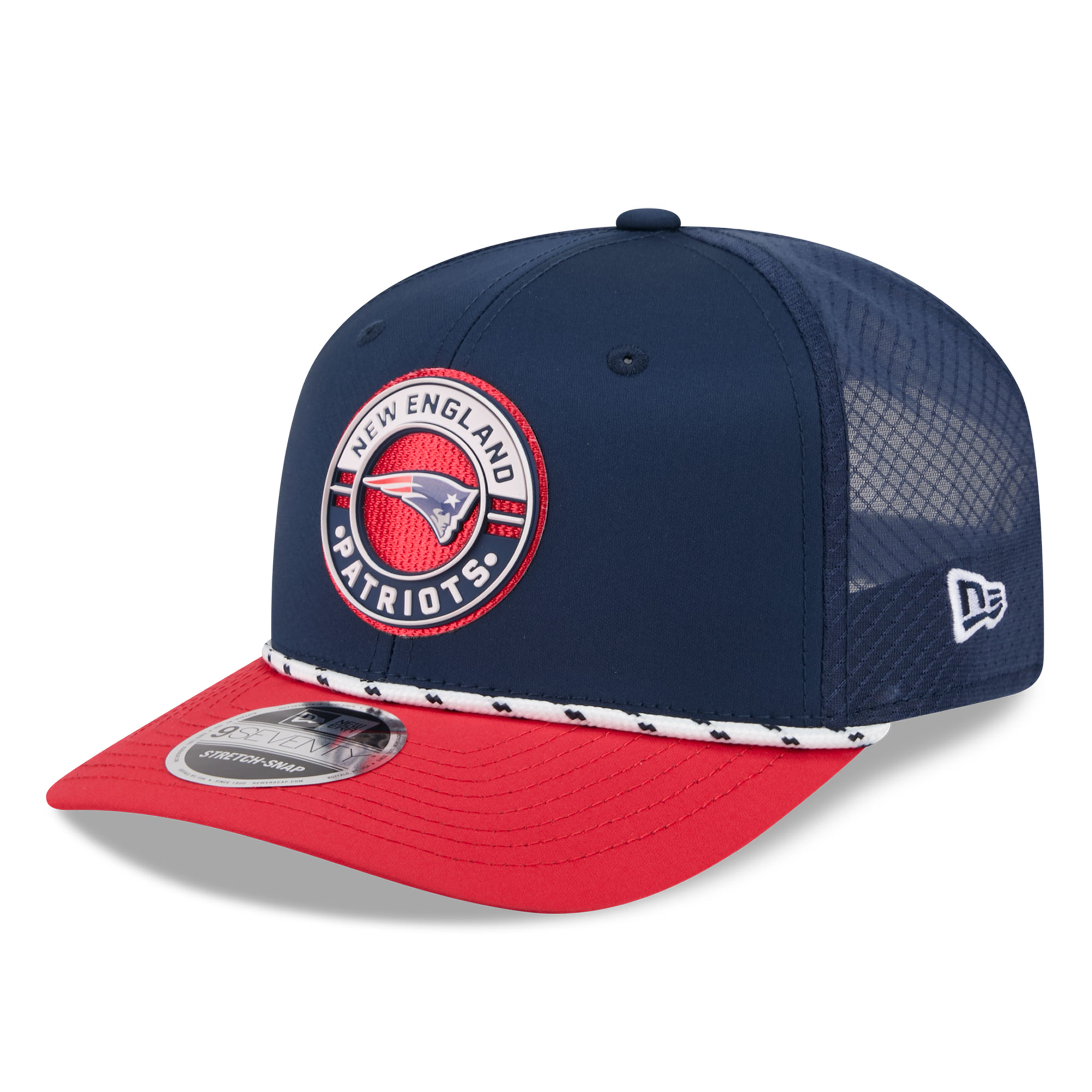 Men's New Era Navy New England Patriots Game 9SEVENTY Adjustable Hat