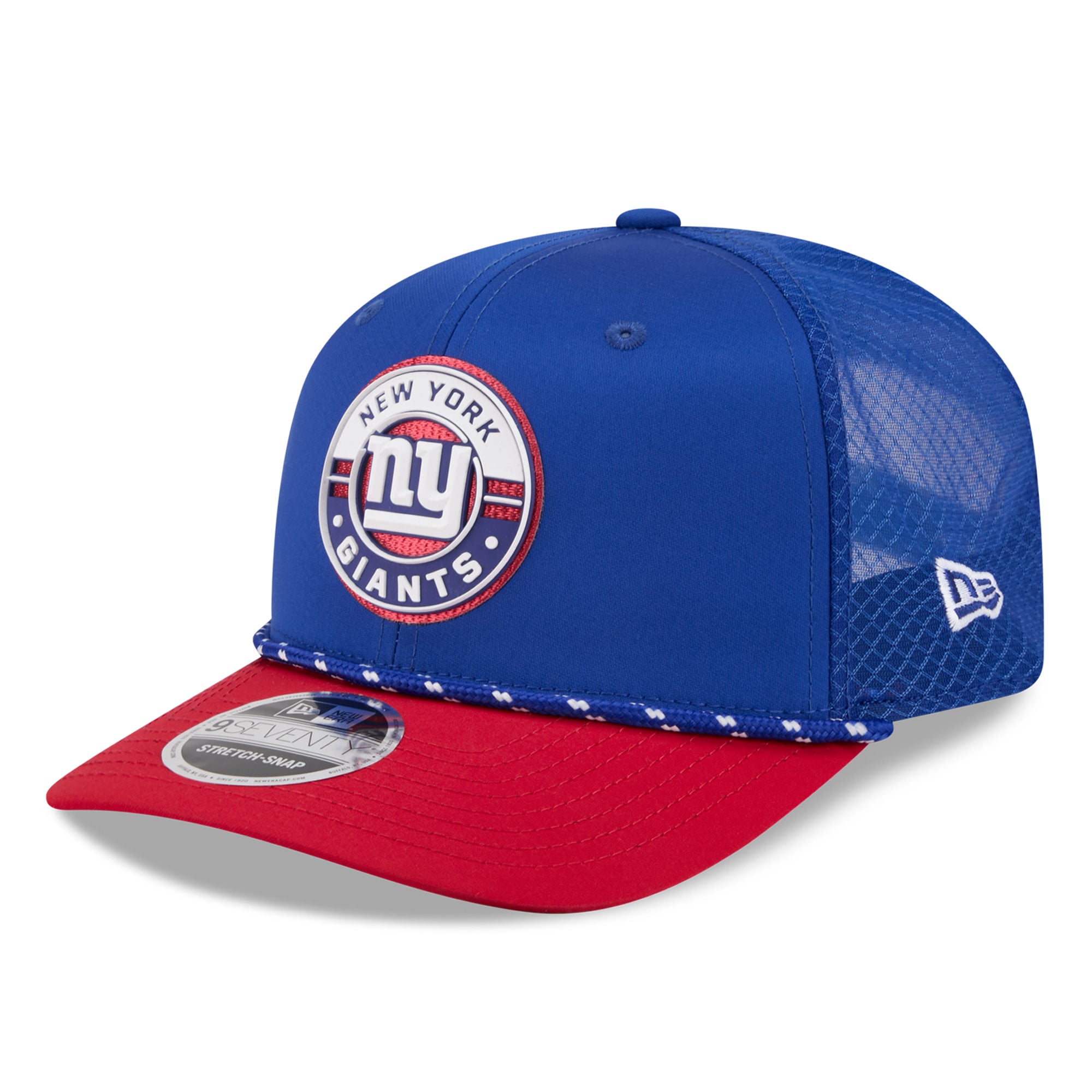 Men's New Era Blue New York Giants Game 9SEVENTY Adjustable Hat