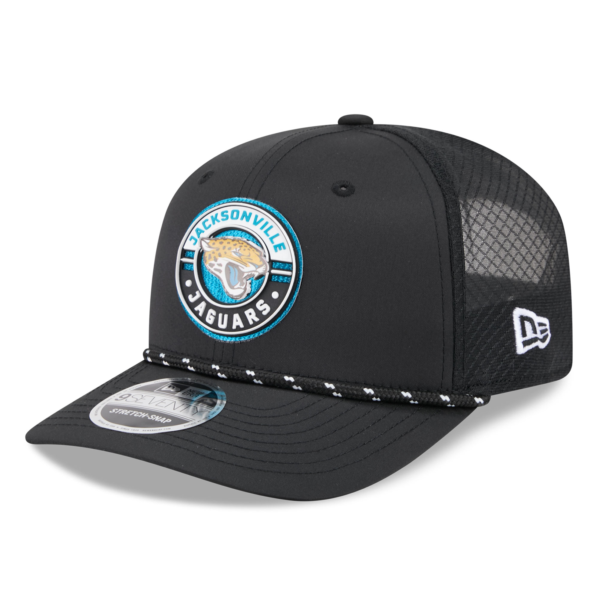 Men's New Era Black Jacksonville Jaguars Game 9SEVENTY Adjustable Hat