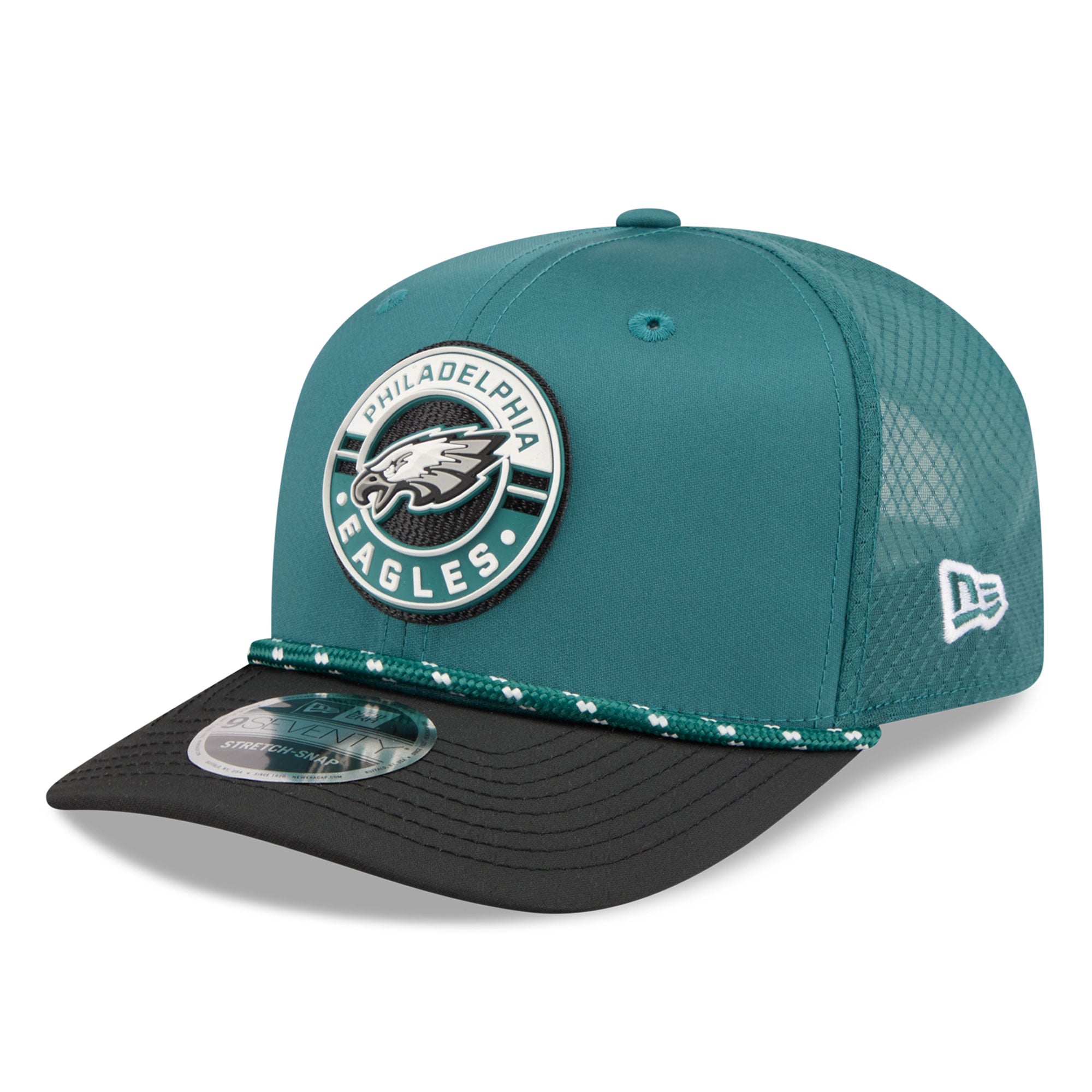 Men's New Era Midnight Green/Black Philadelphia Eagles Game 9SEVENTY Adjustable Hat