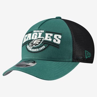 Men's New Era Midnight Green Philadelphia Eagles 9FORTY A-Frame Adjustable Hat