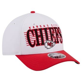 Men's New Era White/Red Kansas City Chiefs Loyal 9FORTY M-Crown Adjustable Hat