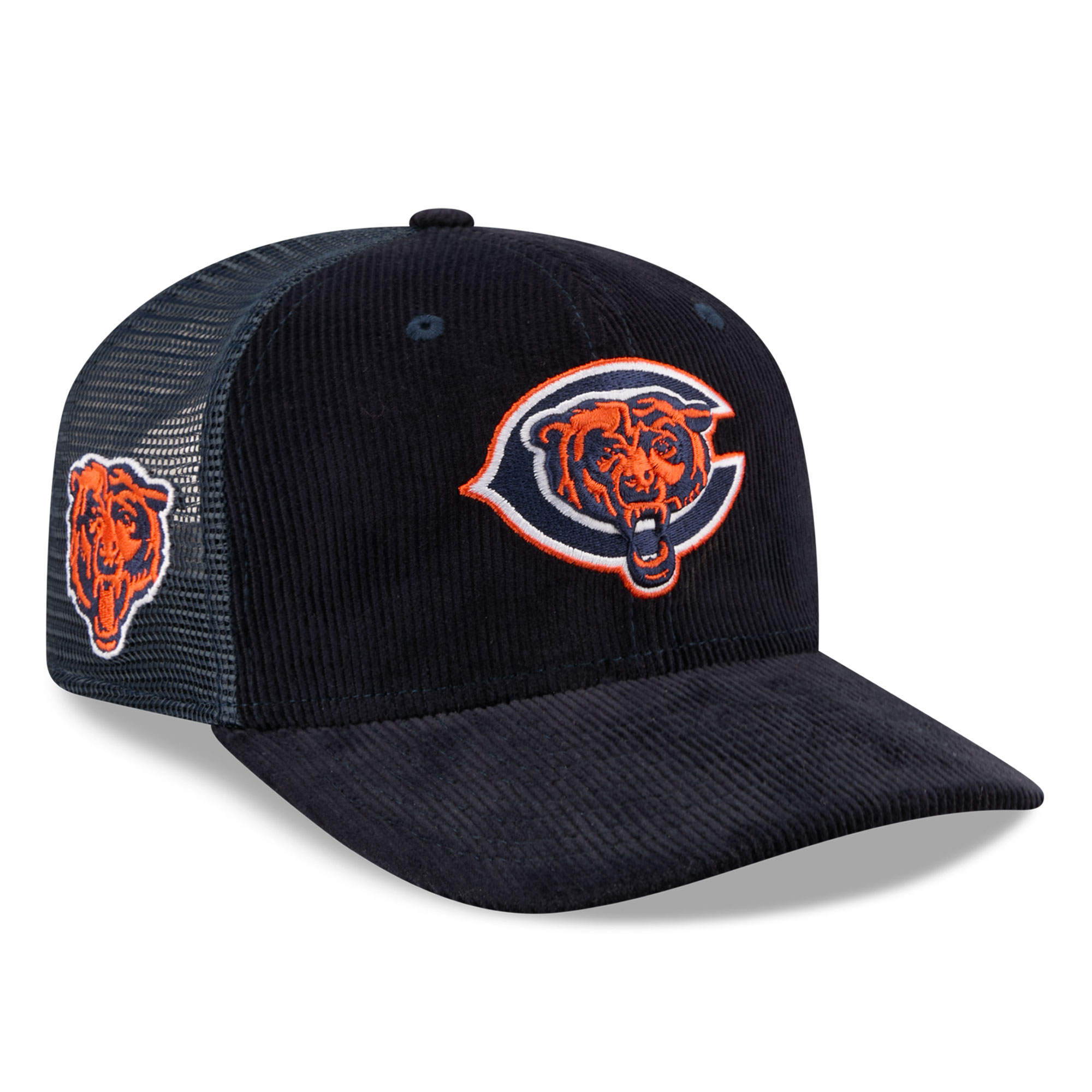 Men's New Era Navy Chicago Bears Deceptor 9SEVENTY Adjustable Hat