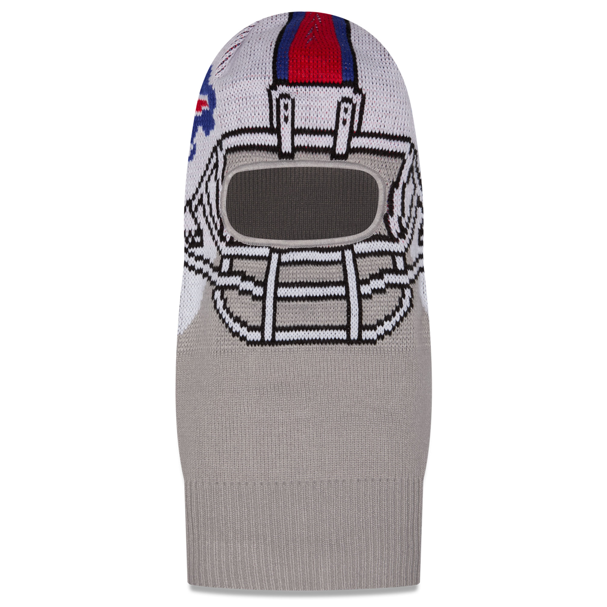 Men's New Era Gray Buffalo Bills Helmet Knit Balaclava