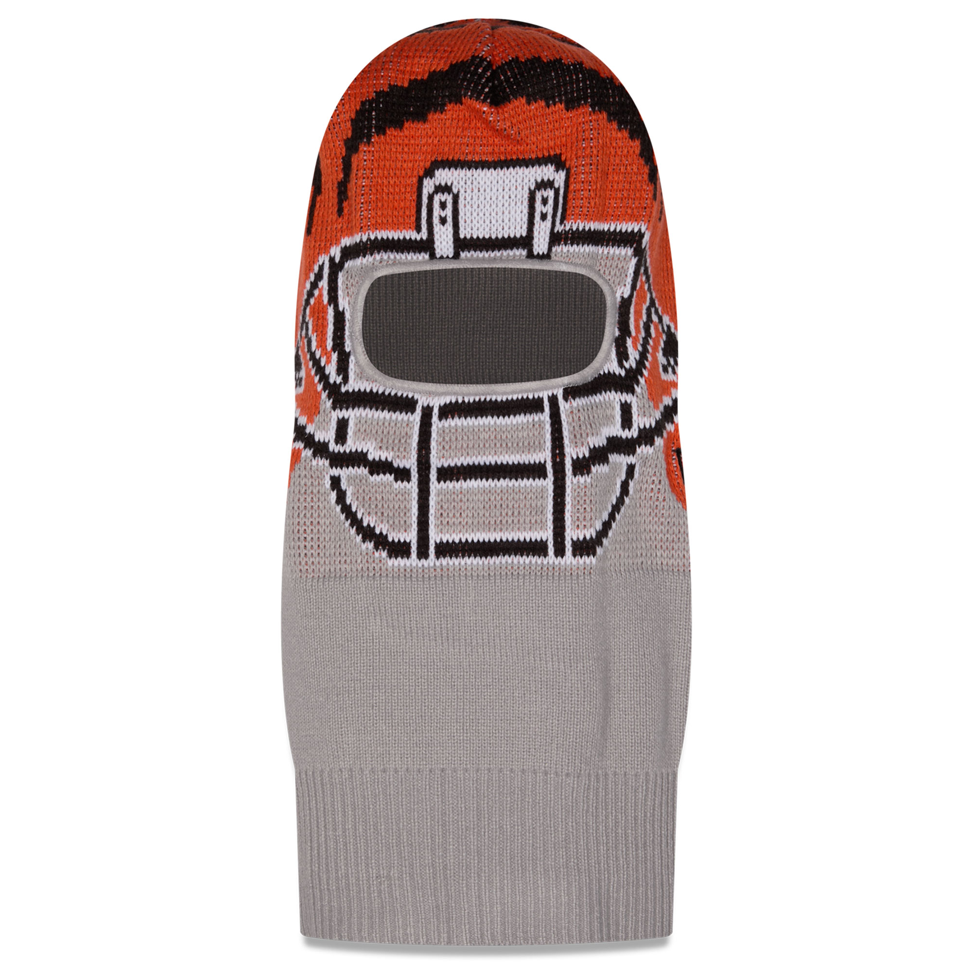 Men's New Era Gray Cincinnati Bengals Helmet Knit Balaclava