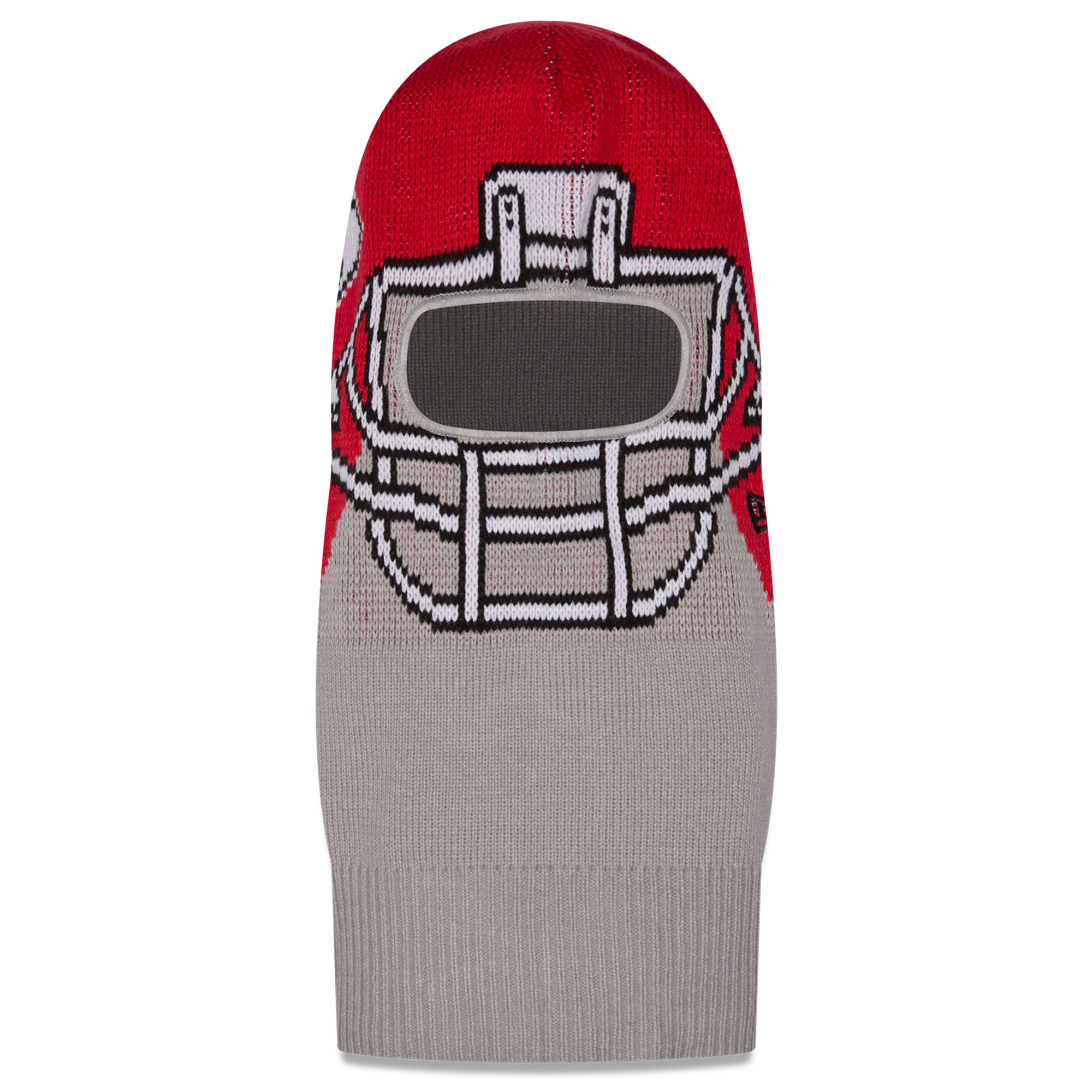 Men's New Era Gray Kansas City Chiefs Helmet Knit Balaclava