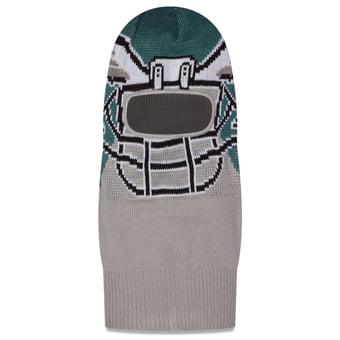 Men's New Era Gray Philadelphia Eagles Helmet Knit Balaclava