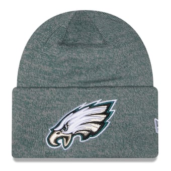 Men's New Era Midnight Green Philadelphia Eagles Marled Cuffed Knit Hat