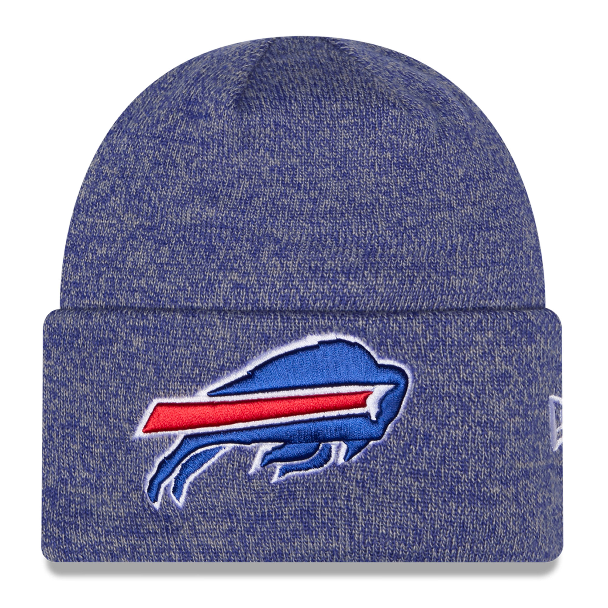 Men's New Era Royal Buffalo Bills Marled Cuffed Knit Hat