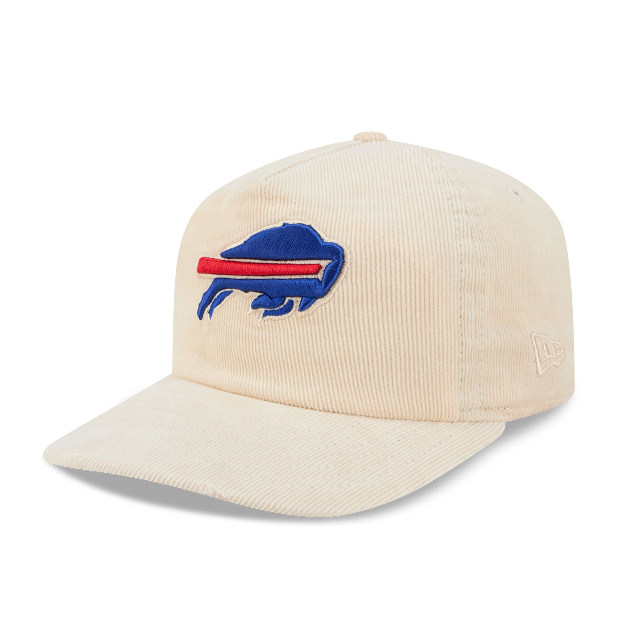 Men's New Era Cream Buffalo Bills Corduroy 19TWENTY Adjustable Hat