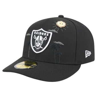 Men's New Era Black Las Vegas Raiders City Pin 59FIFTY Fitted Hat