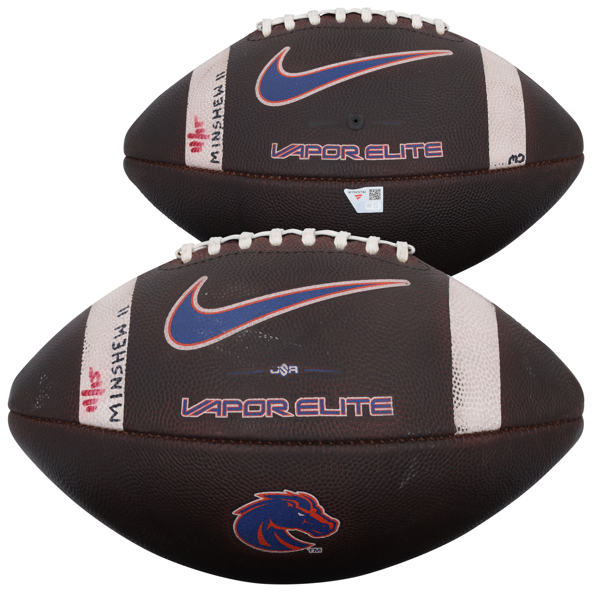 Boise State Broncos Game-Used Football vs. Utah State Aggies on November 28, 2025
