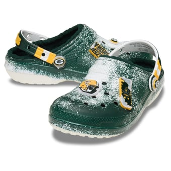 Unisex Crocs  Green Bay Packers Classic Lined Clog