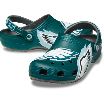 Unisex Crocs  Midnight Green Philadelphia Eagles Classic Clog