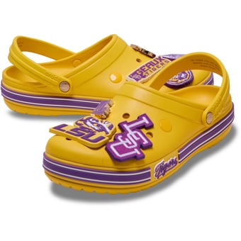 Unisex Crocs  Gold LSU Tigers Classic Clog