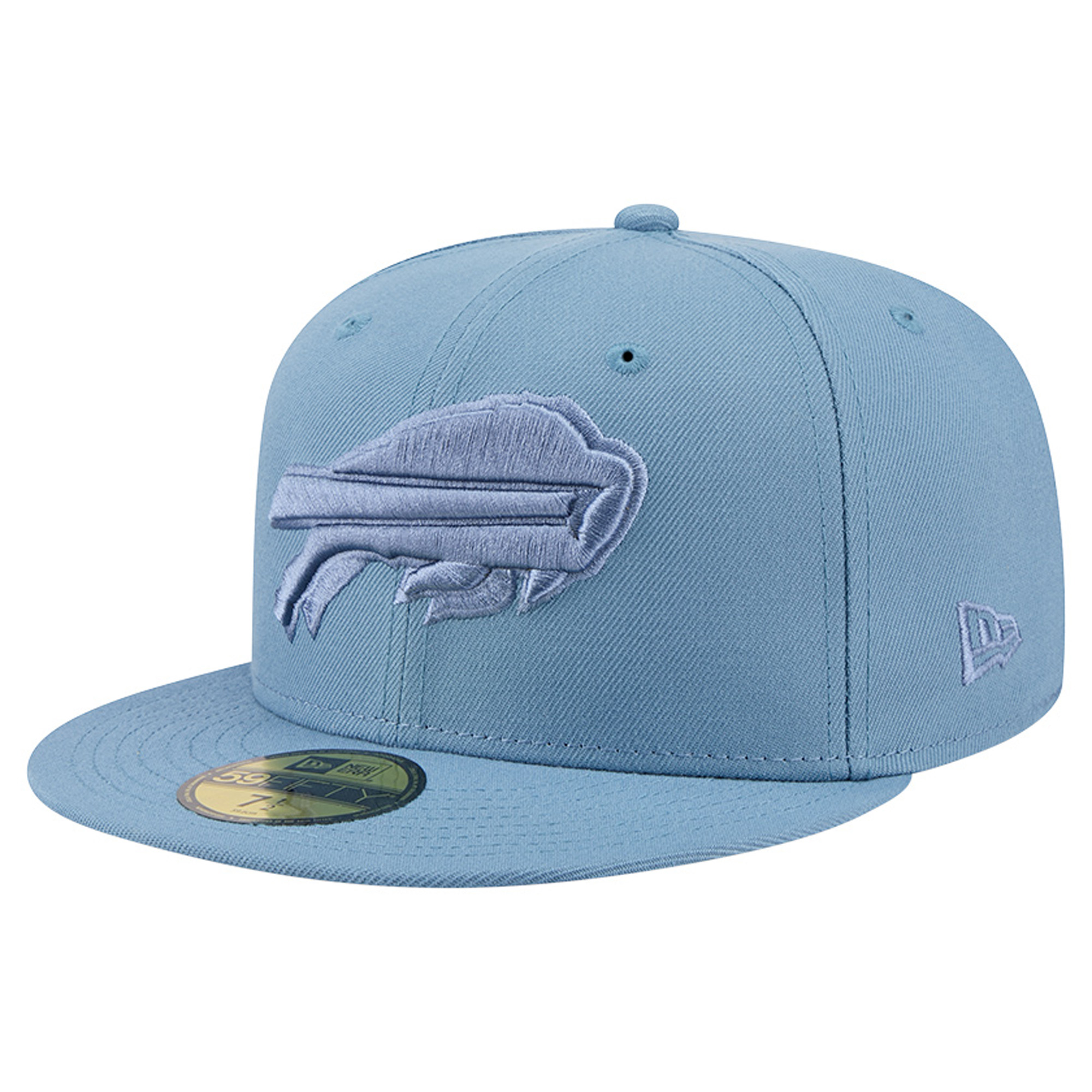 Men's New Era Blue Buffalo Bills Color Pack 59FIFTY Fitted Hat