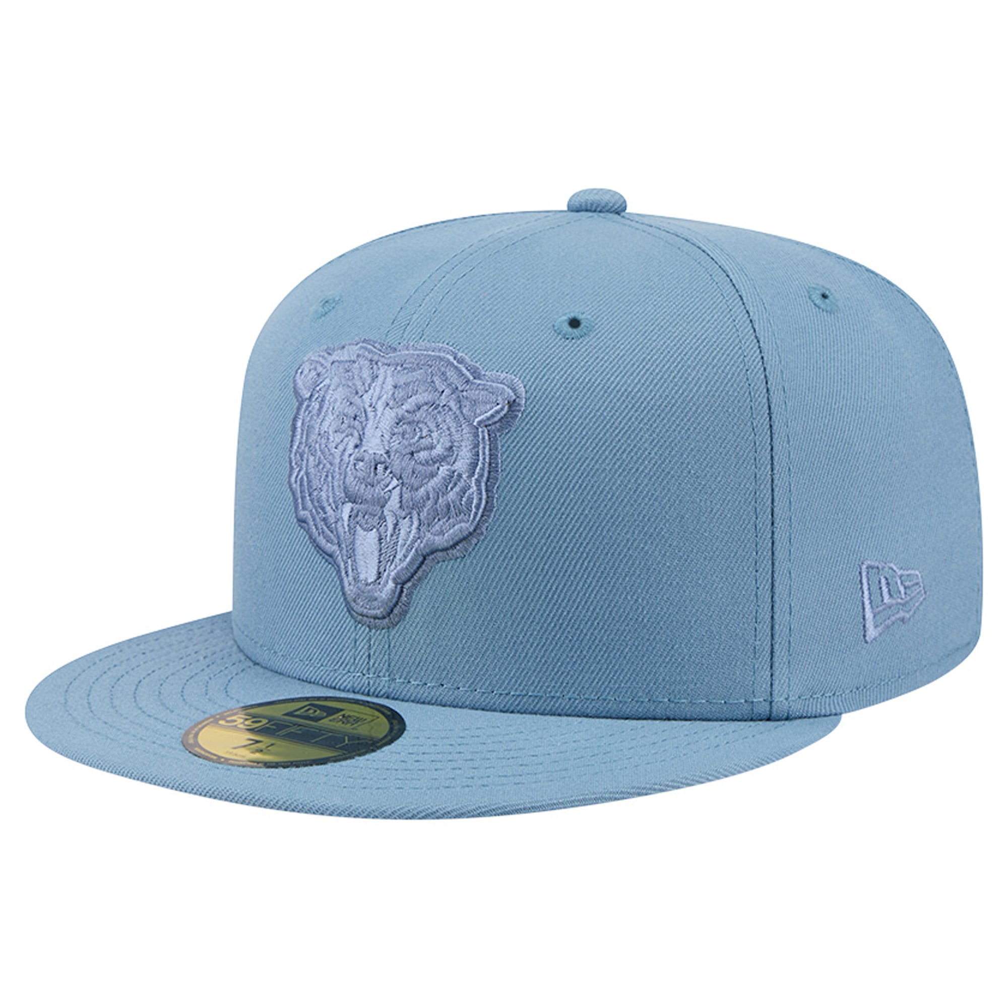 Men’s New Era Blue Chicago Bears Color Pack 59FIFTY Fitted Hat