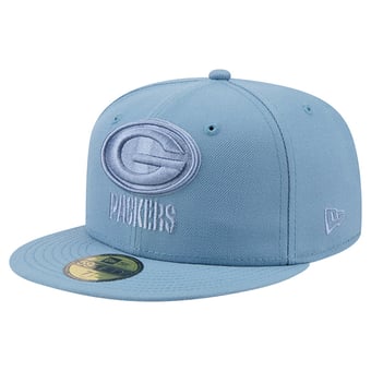 Men's New Era Blue Green Bay Packers Color Pack 59FIFTY Fitted Hat