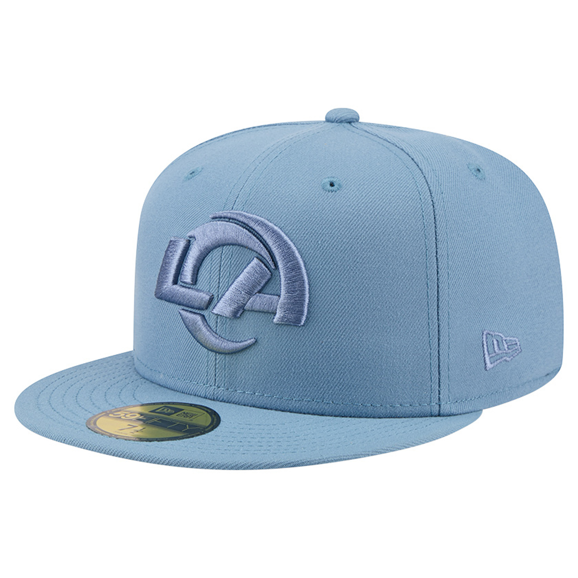 Men's New Era Blue Los Angeles Rams Color Pack 59FIFTY Fitted Hat