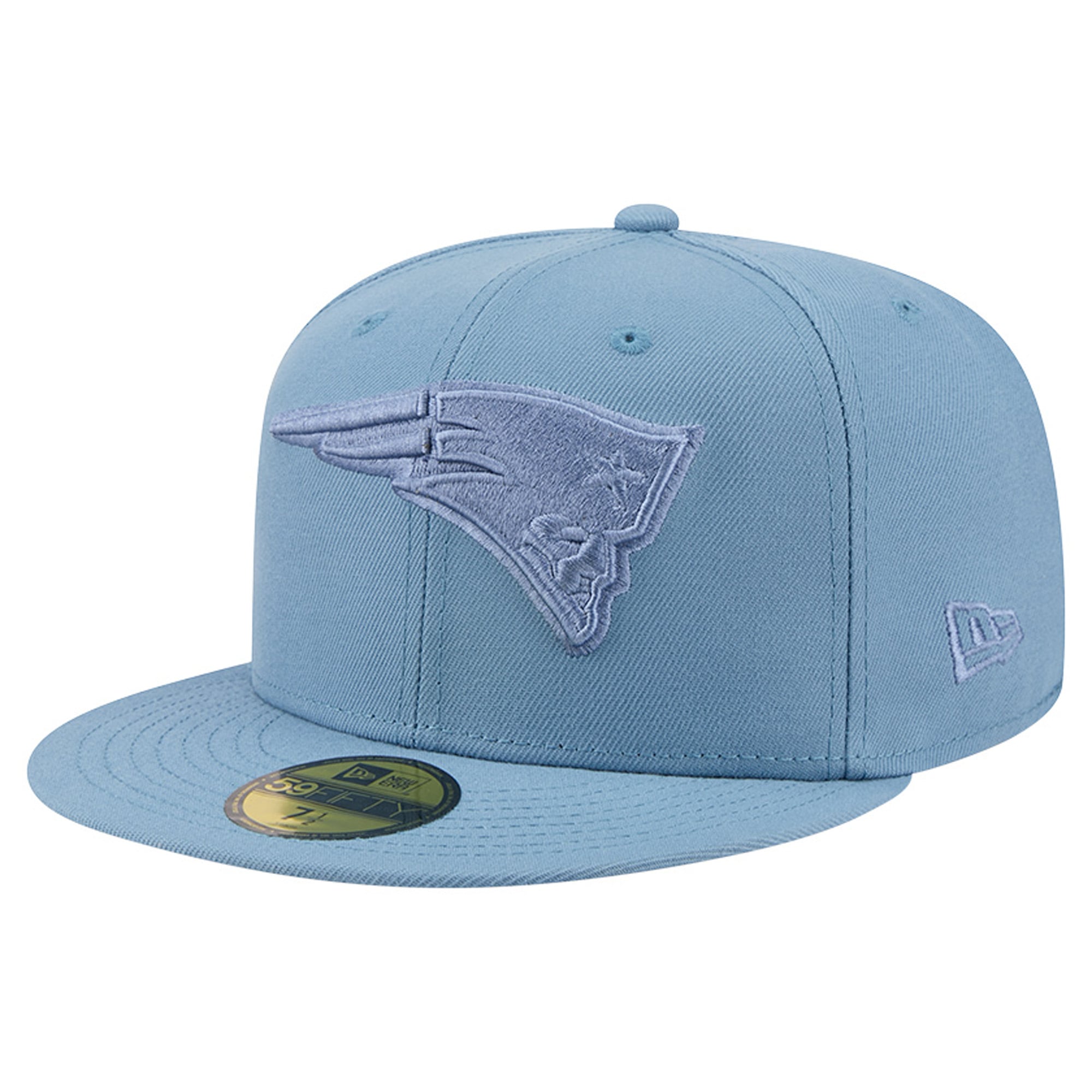Men’s New Era Blue New England Patriots Color Pack 59FIFTY Fitted Hat Men’s New Era Blue New England Patriots Color Pack 59FIFTY Fitted Hat