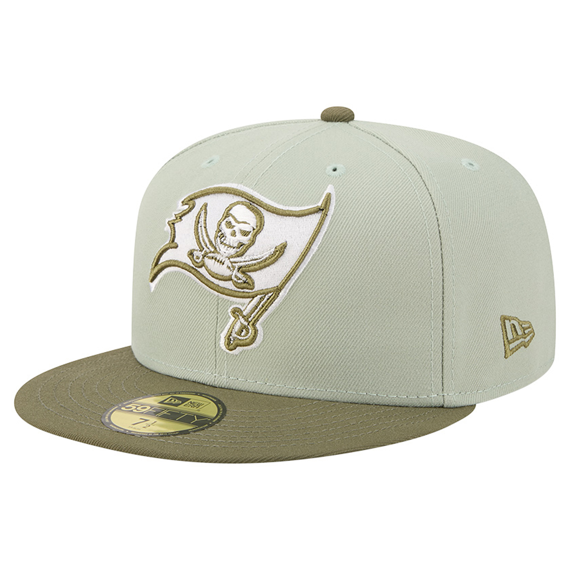 Men's New Era Light Green/Olive Tampa Bay Buccaneers Color Pack 59FIFTY Fitted Hat