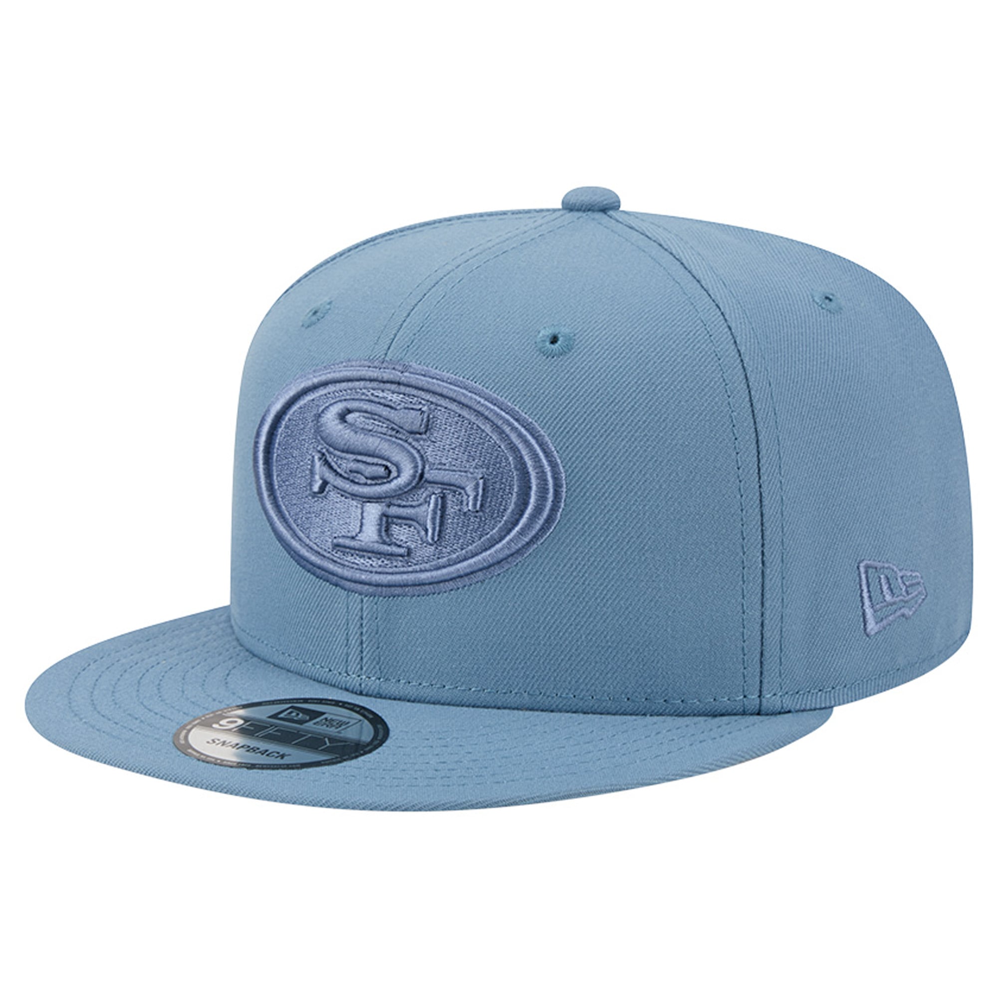 Men's New Era Blue San Francisco 49ers Color Pack 9FIFTY Snapback Hat