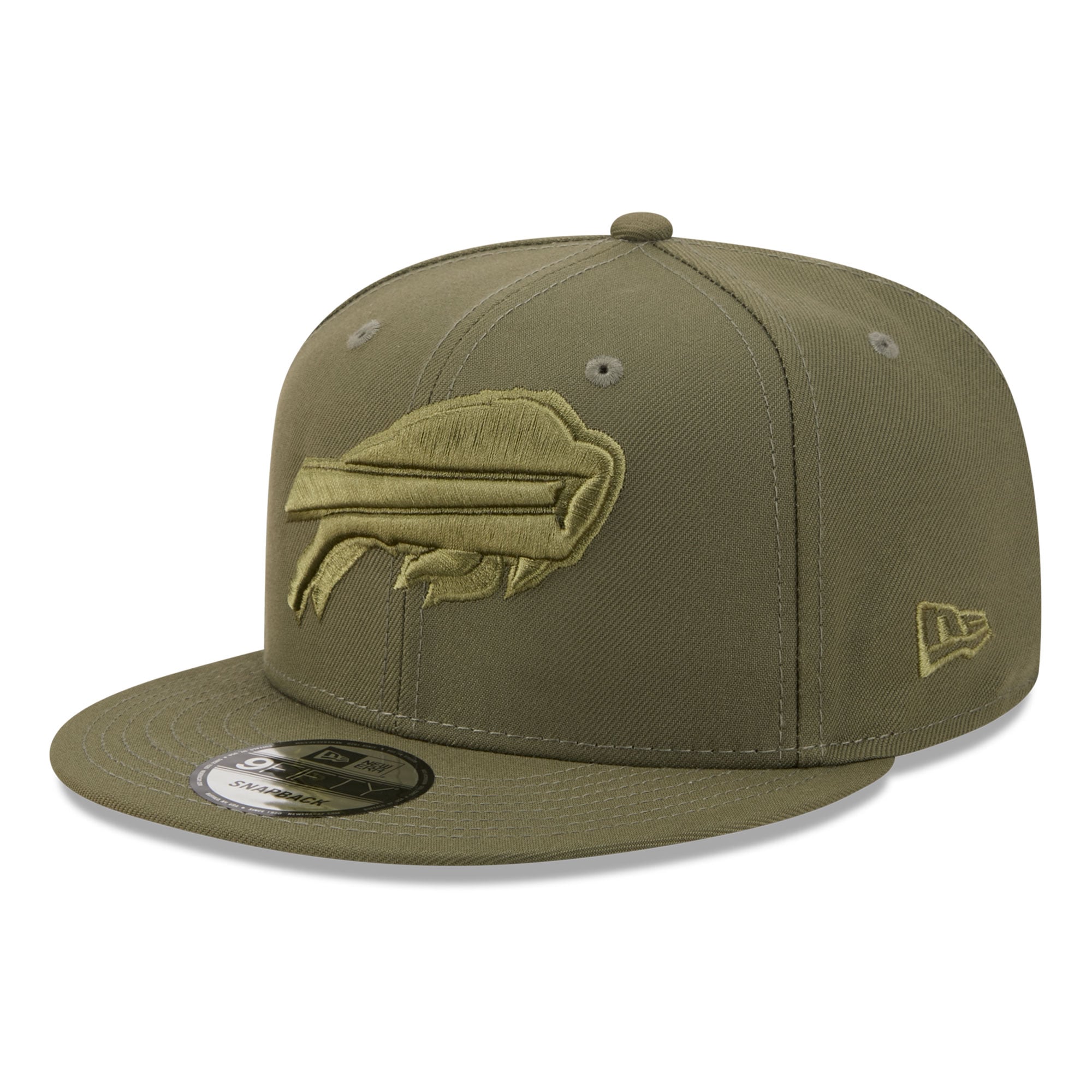Men's New Era Olive Buffalo Bills Color Pack 9FIFTY Snapback Hat