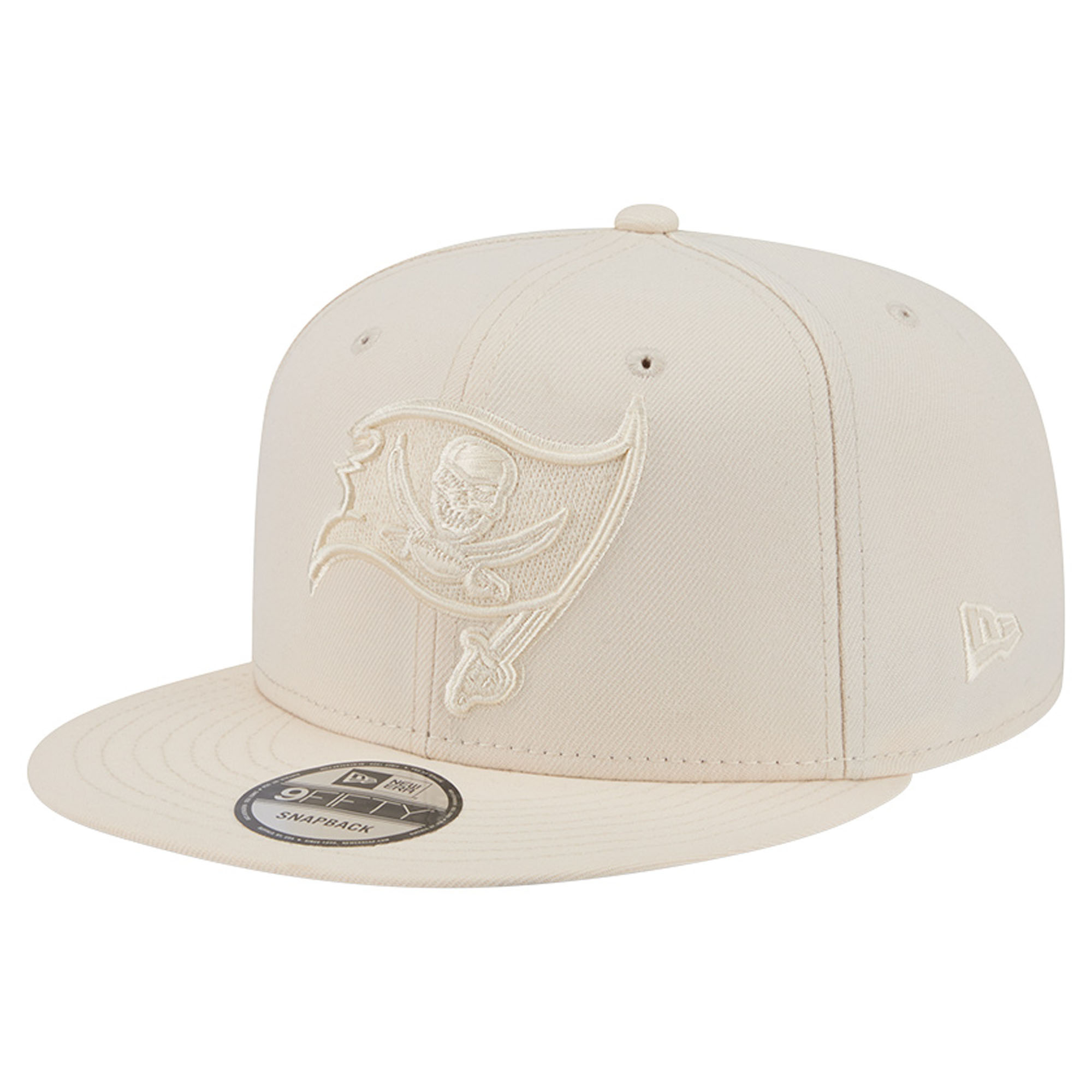 Men's New Era Cream Tampa Bay Buccaneers Color Pack 9FIFTY Snapback Hat