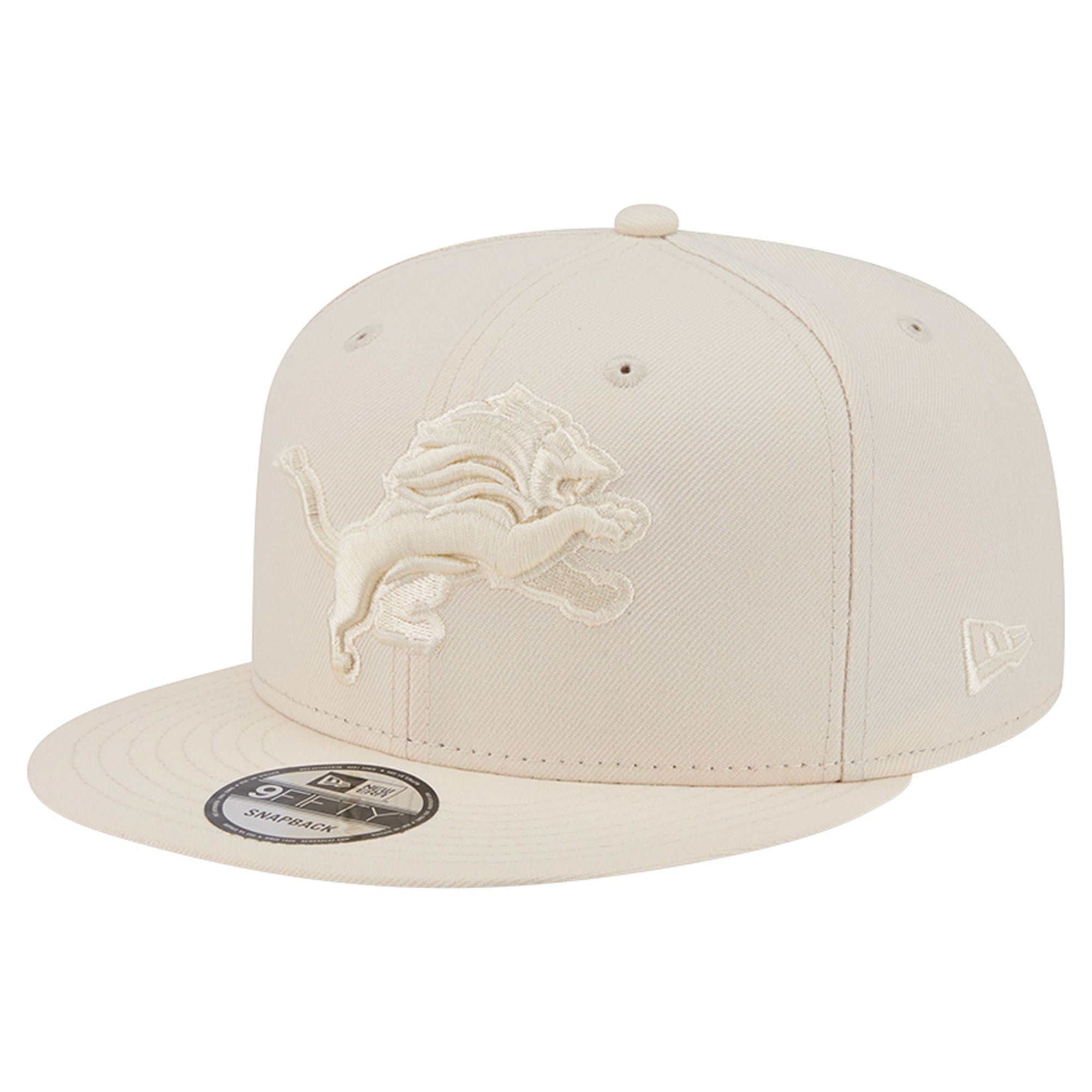 Men's New Era Cream Detroit Lions Color Pack 9FIFTY Snapback Hat