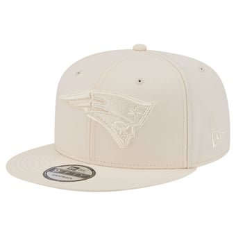 Men's New Era Cream New England Patriots Color Pack 9FIFTY Snapback Hat