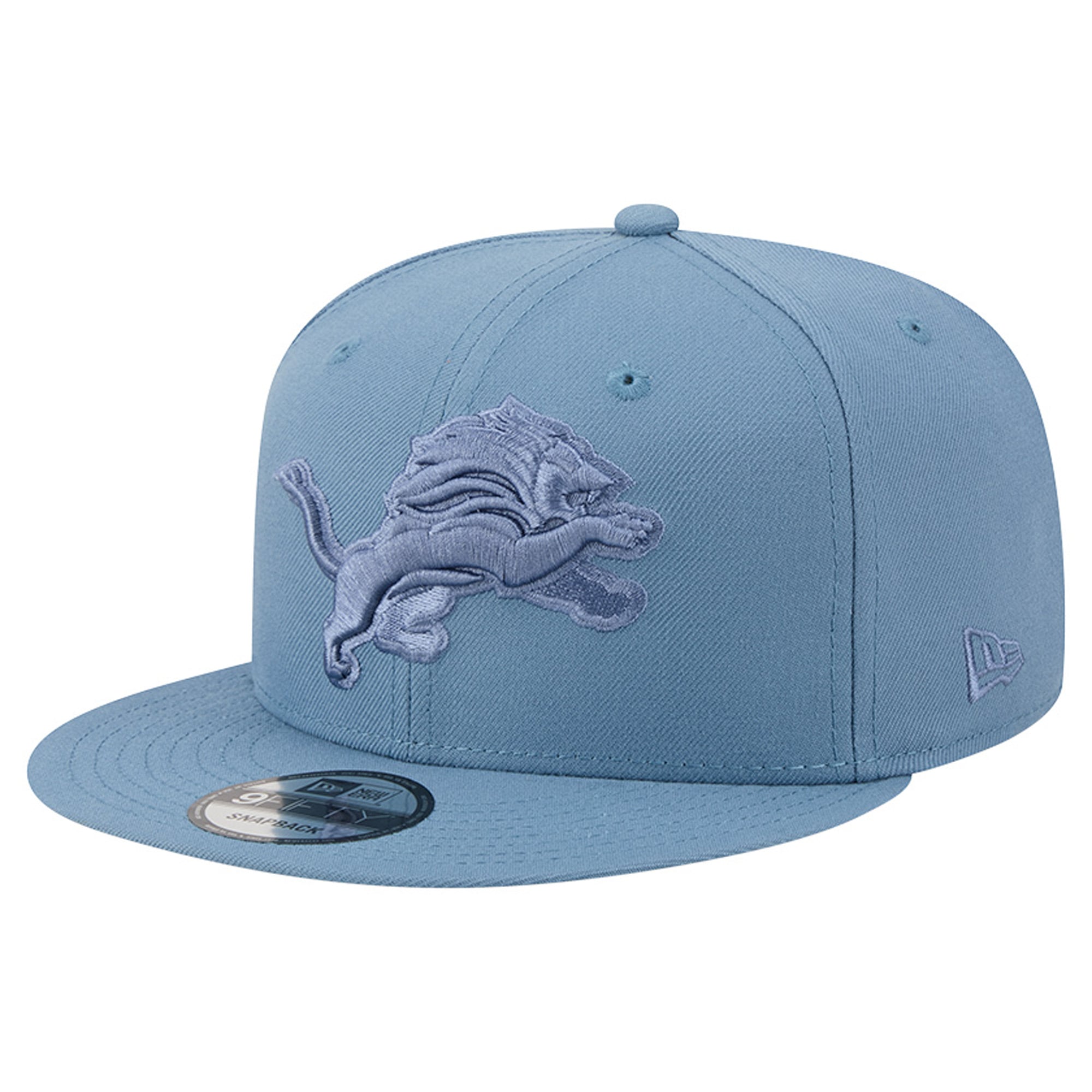 Men's New Era Blue Detroit Lions Color Pack 9FIFTY Snapback Hat