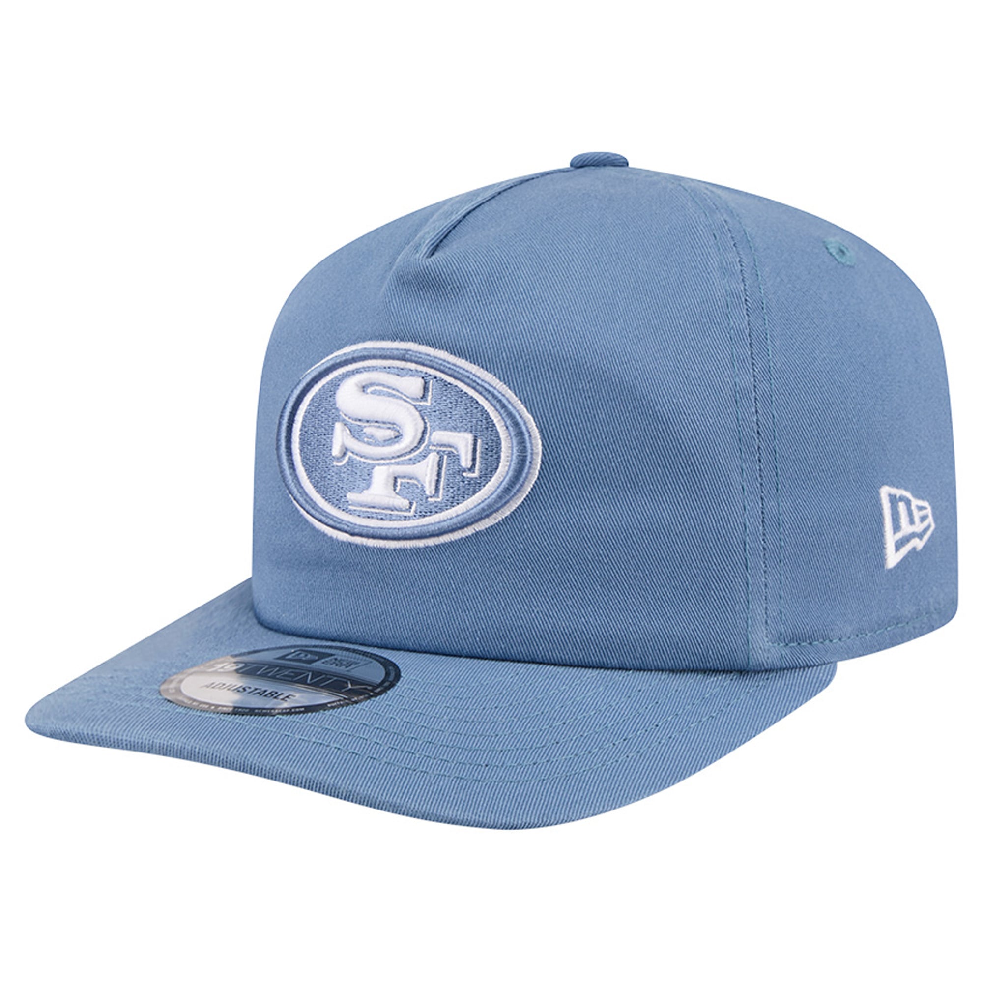 Men's New Era Blue San Francisco 49ers Color Pack 19TWENTY Adjustable Hat